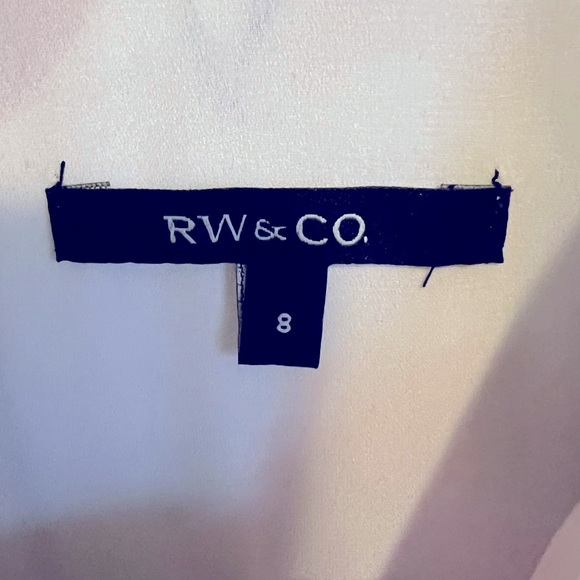 RW&Co Full Length Flowy Crinkle Crepe Dress - Size 8 - Picture 2 of 3